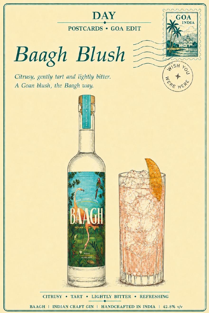 Baagh Blush cocktail